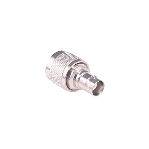 Adaptador coaxial N macho a BNC hembra 2 piezas miniatura 6