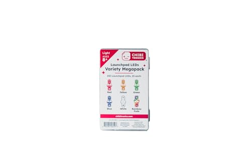 LED variées Launchpad lot de 150 diodes 6 couleurs pour projets électroniques