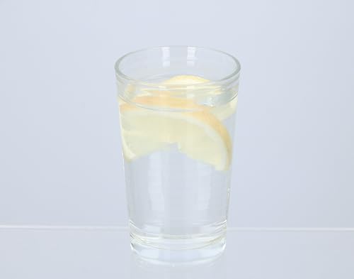 alpina Wassergläser - Trinkgläser Set - Gläser Set 6 Teilig - Spülmaschinenfest - 220 ml, Weiß