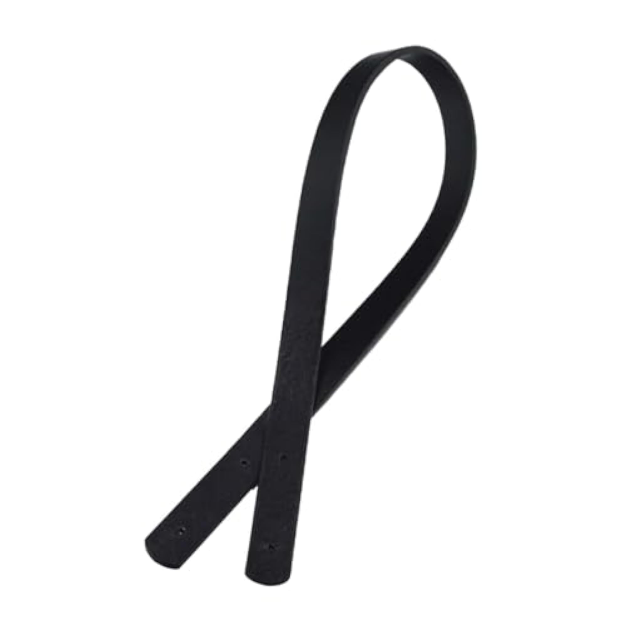 Simple Black Tote Bag Strap for DIY Handbag Accessories