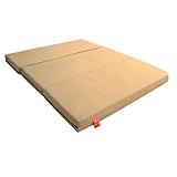 SoloDuerme - Cama Plegable para Volkswagen Multivan T4 a Medida | Colchón HR + Viscoelástica y Cremallera desenfundable - para Camper Volkswagen Camper