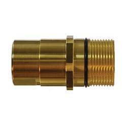 61052 Wingnut Nipple, 3/4 in FNPT, Brass
