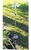 Set of 2 Beautiful Garden Decorative Cross Solar Light Landscape Yard Stake