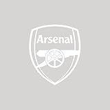 Arsenal FC Football Soccer Shield Sticker | Decal for Car Bumper, Mug, Cup, Laptop, Waterbottle, Waterproof 5.5 Inches