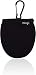 Cosmos Portable Pocket Golf Ball Washer Pouch, Golf Ball Cleaner Pouch (Black)
