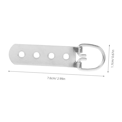 Image of jojofuny 8pcs Secure Mounting Picture Frame Holders D-Ring Screws Heavy Picture Hanging Hardware for Wood Plastic Metal