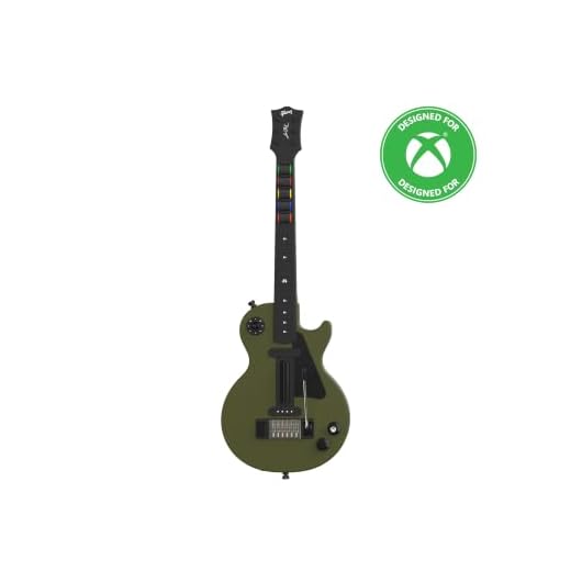 CRKD Gibson Les Paul Guitar Controller - Olive Drab Pro - Licensed by Xbox