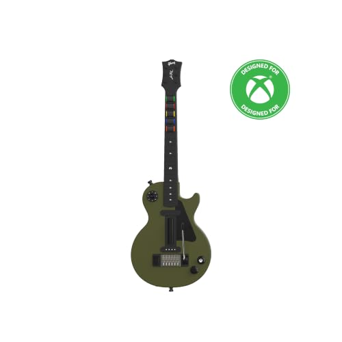 Image of CRKD Gibson Les Paul Guitar Controller - Olive Drab Pro - Licensed by Xbox