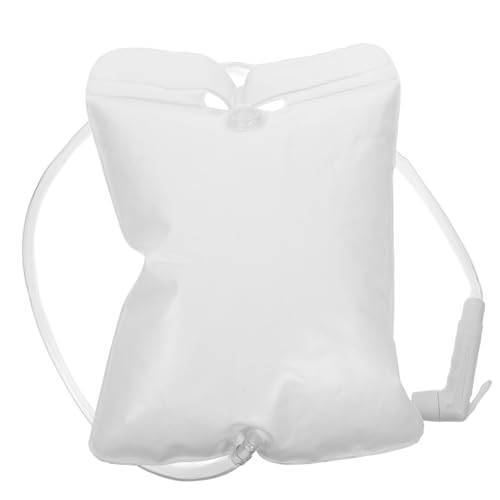 Ipetboom Outdoor Portable Shower Bag Capacity Camping Showers with Water Tube for Easy Use for Hiking Trekking and Emergency Water Source