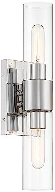 DESIGNERS FOUNTAIN Anton 17.5 inch 2-Light Wall Sconce, Chrome, D286M-2WS-CH