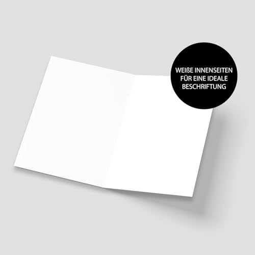 WBdesignz Esel Geburtstag Karte mit Umschlag - Lustige Geburtstagskarte “Happy Birthday” Glückwunschkarte Geschenkkarte zum Geburtstag Happy Birthday Karte (DIN A6)