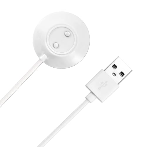 Densleonis Rose Replacement Charger, 12mm Magnetic Standing Dock Station Fast Charging USB Cable for Rose Only -2.5Ft