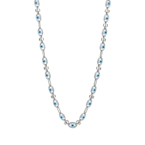 Image of THE MEN THING Chain for Men, Luxury Pure Titanium Steel Chain | Silver Stainless Steel Chain | Necklace Jewellery for Men & Boys