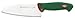 Sanelli Ligne Premana Professional,Couteau Santoku Cm.16 ,Acier Inoxydable,Vert et Rouge,