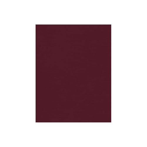 Papier cartonné bordeaux pour scrapbooking et loisirs créatifs (50 unités)