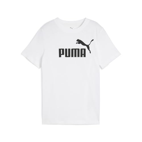 Puma Mädchen ESS No. 1 Logo Tee G T-Shirts, Puma White,