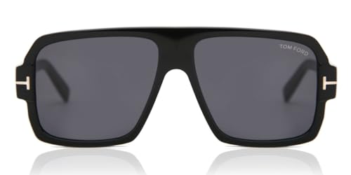 Tom Ford CAMDEN FT 0933 Shiny Black/Grey 58/15/145 unisex Sunglasses