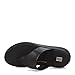 FitFlop F-Mode Leather Flatform Toe Post Sandals All Black 5 M (B)