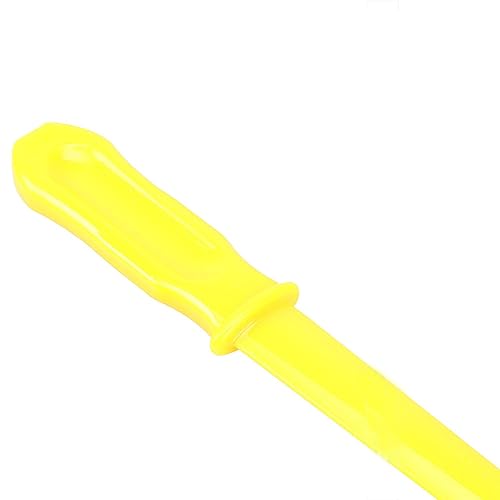 Image of 2 Pack Wheel Weight Remover Non-Marring Plastic Chisel Scraper with Long Handle Grip Wheel Weight Removal Tool for Adhesive Stick on Wheel Weights Car Truck SUV Tire Balancing Wheel Weights