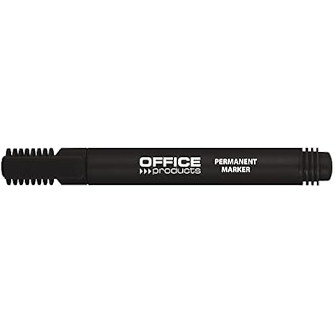 Marker Permanent OFFICE PRODUCTS Round 1-3mm (line) Black/Writing And Correction Products/Type-Round/Kind-Classic/Colour-Black/Thickness Line (mm)-03-I Cover