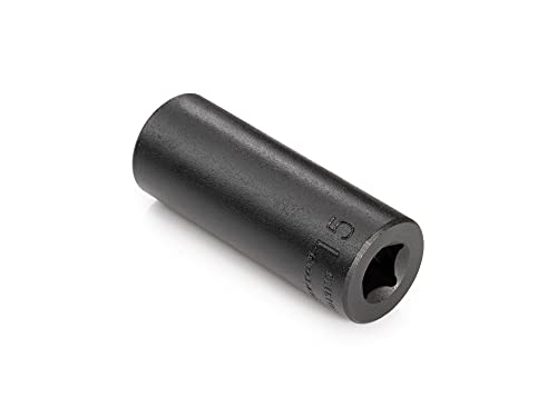 Image of TEKTON 3 /8 Inch Drive x 15 mm Deep 6-Point Impact Socket | SID13115