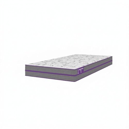 Colchão Solteiro Plumatex Ortovip D33 Misto Firme Ortopédico, Antiácaros e Hipoalergênico - Suporte Perfeito para Coluna e Postura - 88x188x18cm