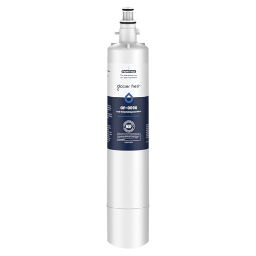 GLACIER FRESH Replacement for RPWFE, RPWF (Built-in CHIP) Refrigerator Water Filter, Compatible with GFE28GYNFS, GFE28GELDS, PFE28KELDS, PFE28KYNFS, GFD28GELDS, PWE23KELDS, PWE23KMKES, 1 Pac