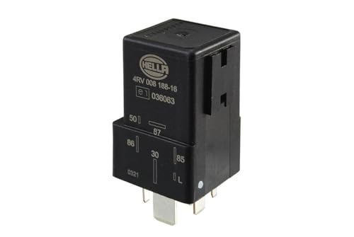 HELLA 4RV 008 188-171 Centralina, Tempo incandescenza, 12V, 7a... poli, Tempo preriscaldamento 8sec., Con emissione bagliore residuo, con rilevamento temperatura esterna