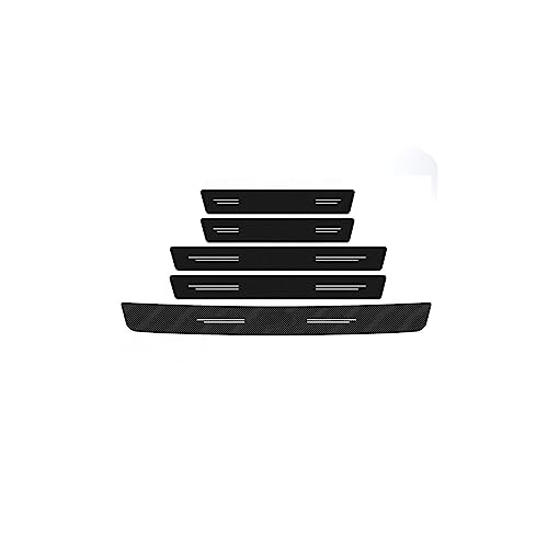 Autocollant de protection seuil porte Opel Corsa 2014-2021 | Lot de 5 pièces pour voiture