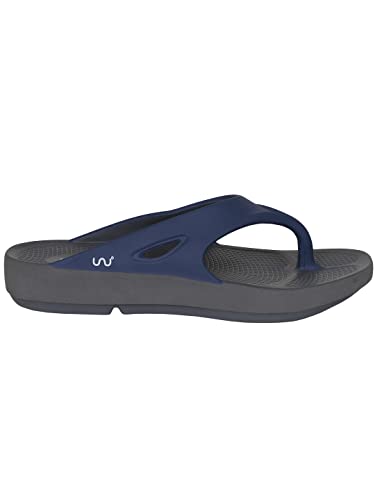 Image of CENTRO Doubleu Men'S Solid Thong Casual Flip Flops
