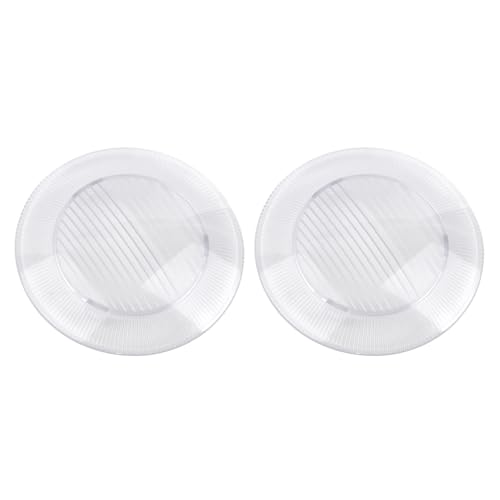 Interior Roof Clear Dome Light Lamp Lens Cover Compatible with Jeep Wrangler TJ 2003 2004 2005 2006 Accessories Parts Replaces 56047115AA Inside Overhead Console Reading Light Lens 1 Pair