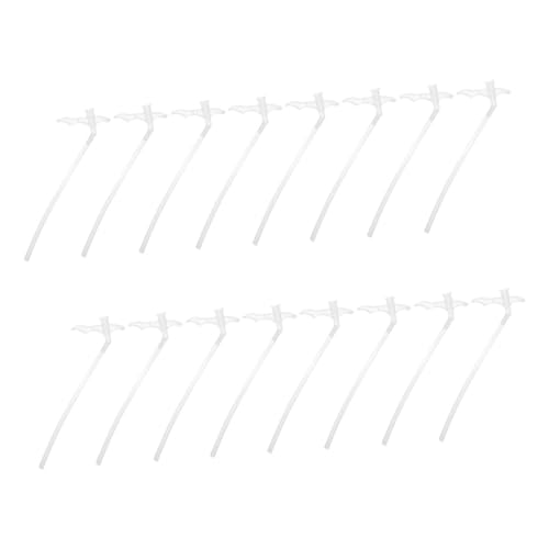 VILLFUL 20 Pack Caulking Tubes Nozzles Foam Filler Applicators DIY Nozzles for Tube Brass Tip Extendable for Projects