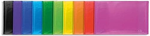 Exacompta - Réf. 85770E - 1 Protège-Documents Iderama - 30 Pochettes Cristal Lisse - 60 Vues - Pour A4 - Dim 24 X 32 Cm - Couverture En Polypro Semi-R
