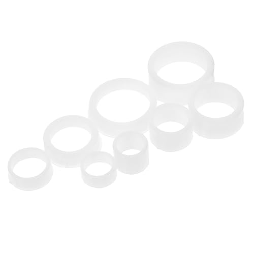 Mikikit Grinder Wheel Reducer Adapters Bench Grinder Wheel Bushing Plastic Reducing Bushings for Bench Grinders