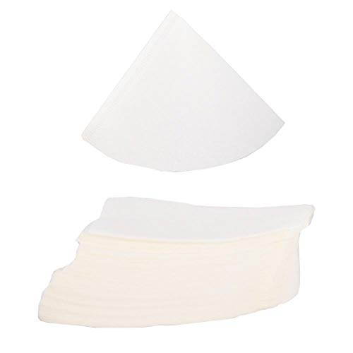 Image of TGL Co. V60 White Coffee Filter Papers Size 02 - 100 Count | Bleach-Free Cone-Shaped Paper Filters | Natural Paper Coffee Filter for Pour Over & Drip Coffee Maker Bleach-Free, Disposable, No Blowout
