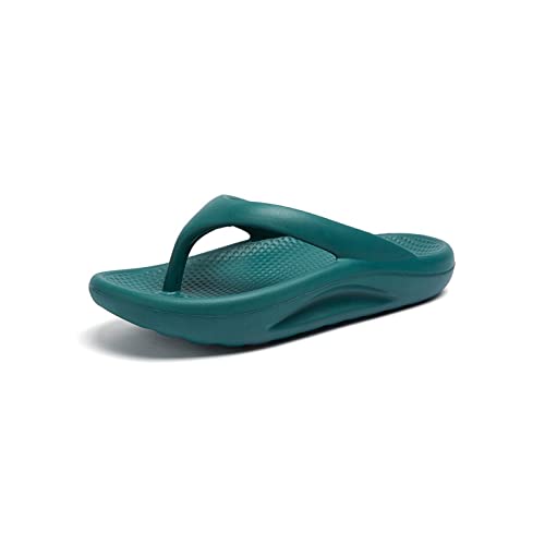 Tongs de massage d'été pour femme avec semelle ergonomique slippers confortables blanches