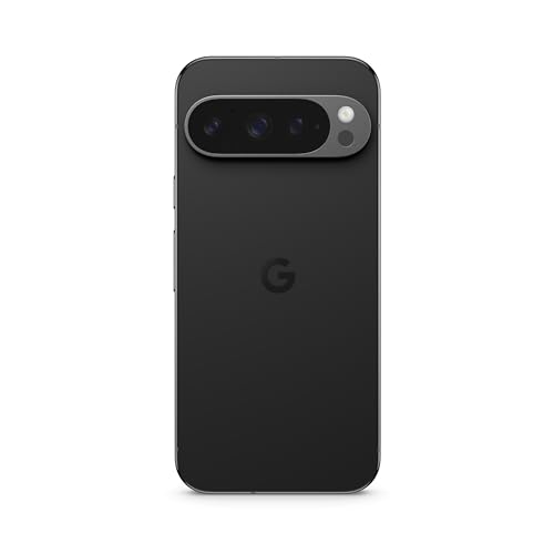 Google Pixel 9 Pro – Unlocked Android Smartphone with Gemini, Triple Rear Camera System, 24-Hour Battery, and 6.3″ Super Actua Display – Obsidian, 256GB