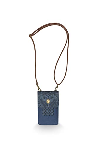 Sac téléphone Kyoto Festival Denim Blue PIP STUDIO idéal pour vos balades citadines