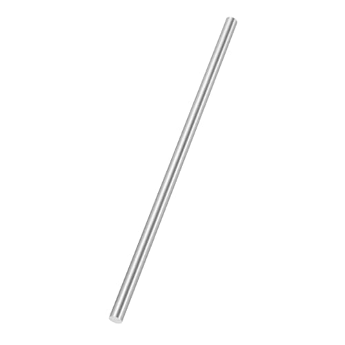 MECCANIXITY Round Steel Rod 6.5mm Diameter HSS Lathe Bar Stock Tool 200mm Long for Shaft Gear Drill Lathes Boring Machine Turning Miniature Axle Cylindrical Pin DIY Craft Tool