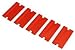 Cal-Van & Horizon Tool CV52100 Poly No.709 Scraper Blades Set - 5 Piece