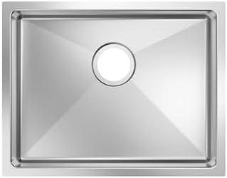 PROFLO PFUC311TA55 Plomosa 23" ADA Compliant Undermount Single Basin Stainless Steel Kitchen Sink - Stainless Steel