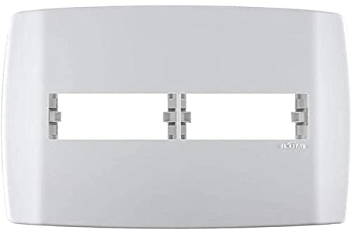 Placa 2 Módulos Separados ComSuporte 4 X 4 Slim 83060