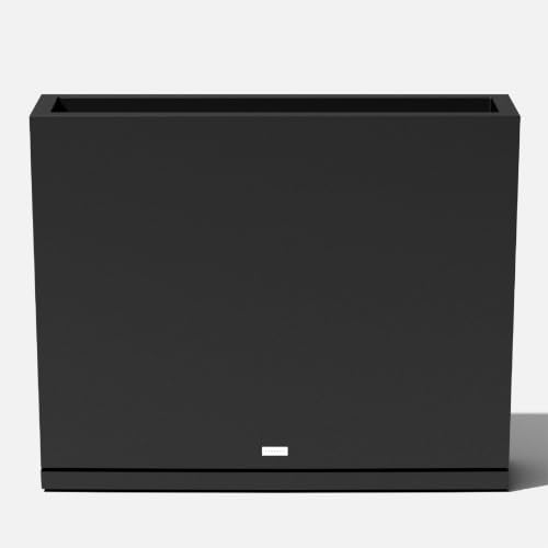 Image of Veradek Block Series Span Planter & Drip Tray - Rectangular Outdoor Planter