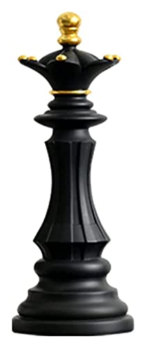 L'artisanat en résine décoré en statue d'échecs de table moderne