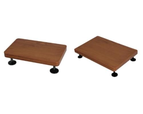 WOLKKAM �X�s�[�J�[�X�^���h�g���C�x�[�X�A�f�X�N�g�b�v�V�F���t�A�ϏՌ��X�^���h�A�r�u���P�b�g (�u���E��/ 20×12cm�̏��^�T�C�Y+20×30cm ���[�W)