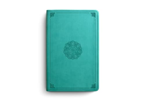 ESV Large Print Value Thinline Bible (TruTone, Turquoise, Emblem Design): English Standard Version, Turquoise, Emblem, TruTone, Value Thinline Bible