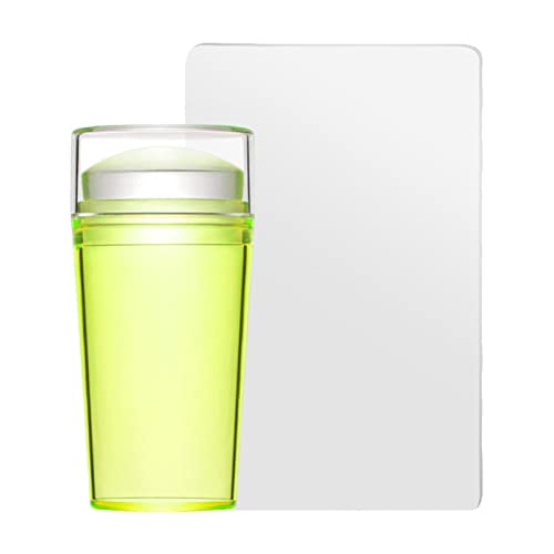 Carimbo de Silicone para Unhas | Carimbo de Unhas de Silicone em Gel,Nail Tech Supplies Dica Ferrame