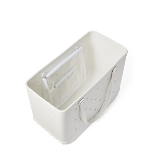 BOGG BAG - Original, Large Tote - Ice Shimmer - 19in L x 9in W x 14in H - Beach, Pool, Boat, Sports - All Purpose EVA - Lightweight, Washable, Durable3