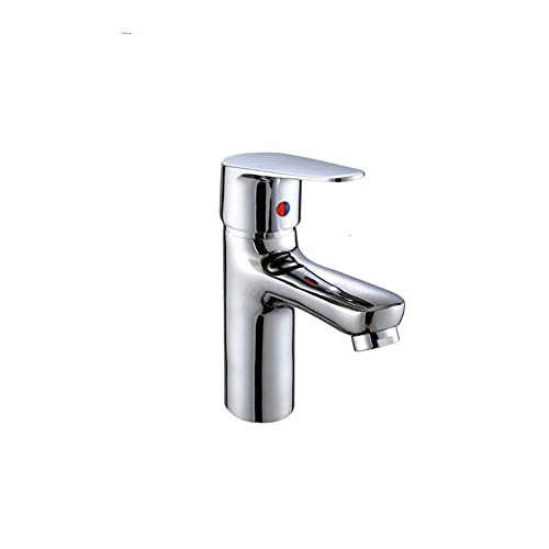 FSAHIO Rubinetto Miscelatore Bagno Monocomando Cromato Monocomando Lavabo Rubinetto Miscelatore Cucina Bagno Rubinetto Lavabo Monoforo