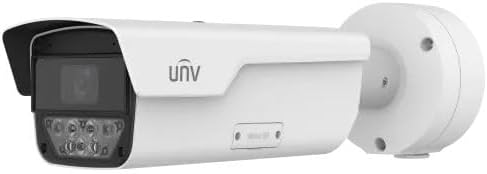 Uniview Tech IPC264EA-AHDZK-I1 4MP Network Bullet Camera, 4X Optical Zoom 4–12mm, LightHunter, 140dB WDR, PoE, Smart Analytics